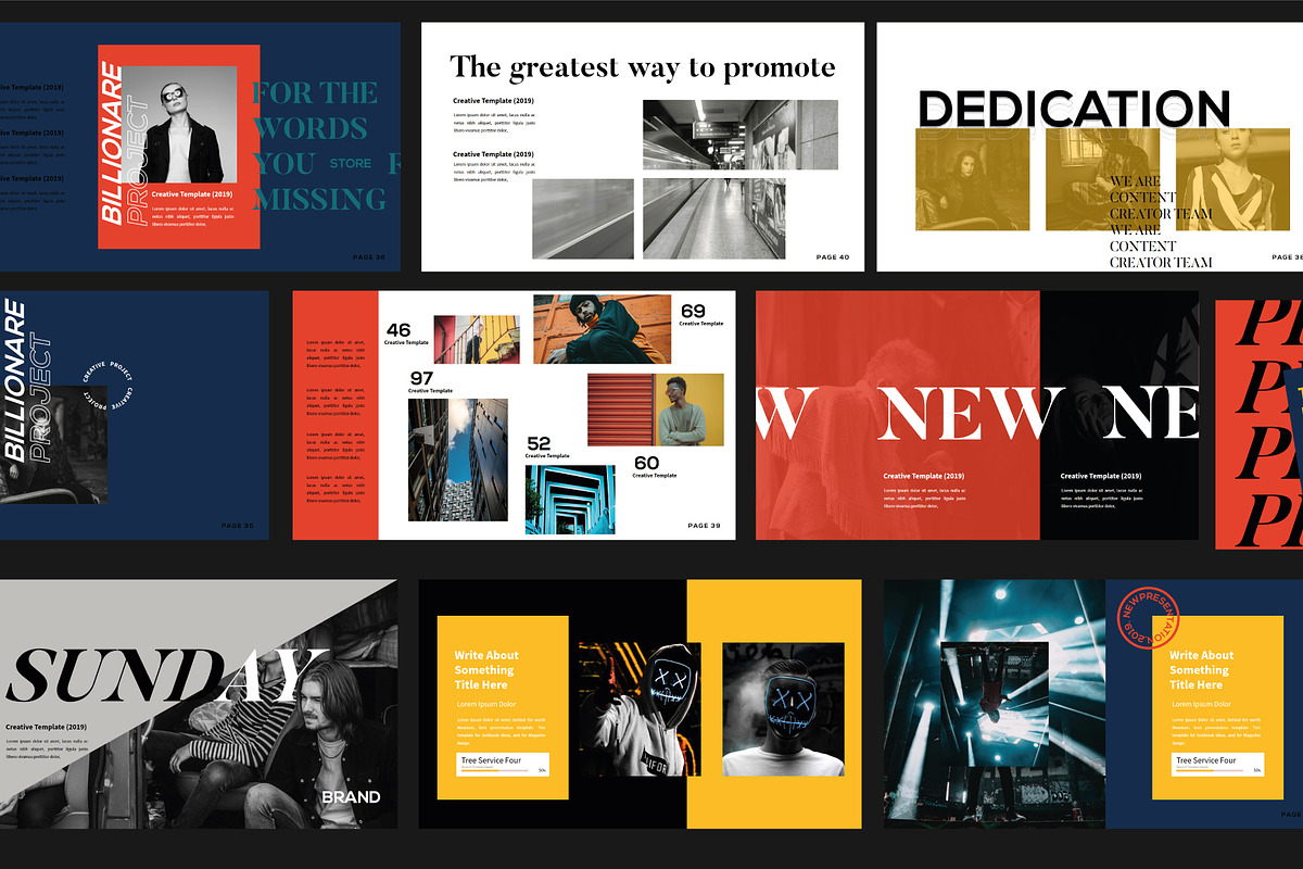 XAVIER Powerpoint Template, a Presentation Template by Rocket Template (Photo 7 of 8)