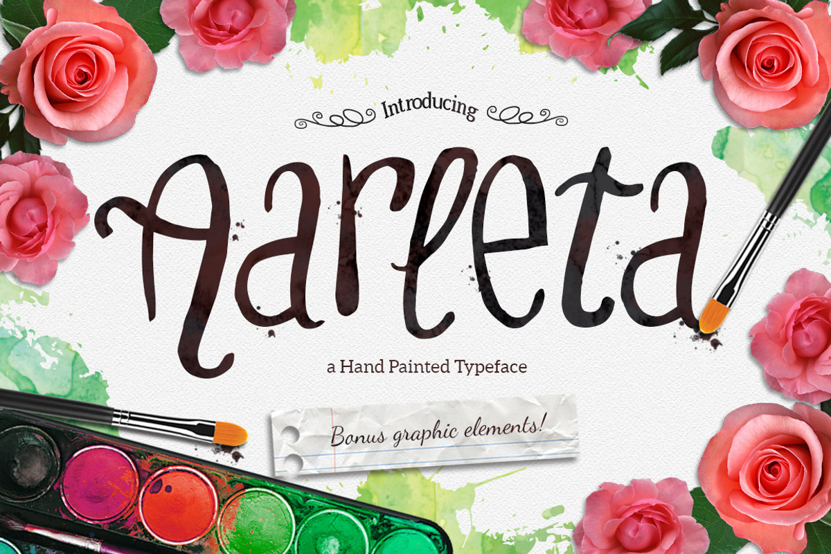 Aarleta Typeface