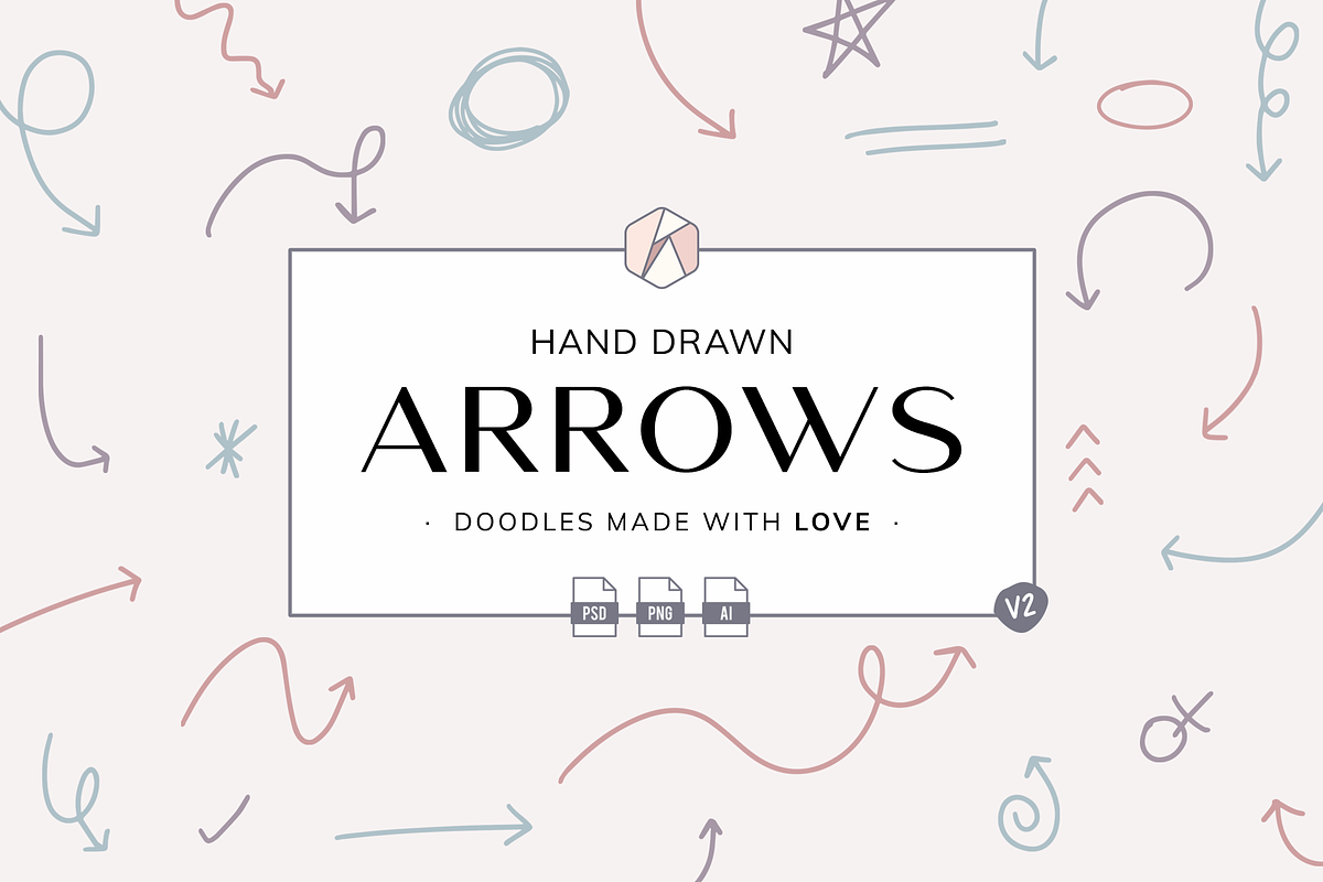 Hand Drawn Arrows and Extras, a Graphic by Kimi Kinsey (Photo 1 of 4)