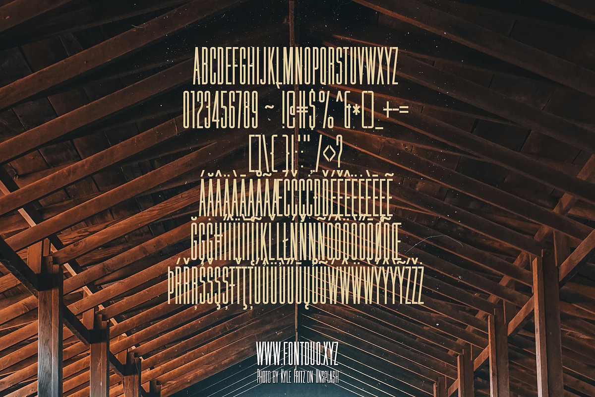 Lofty Layered Font, a Sans Serif Font by FontDuo (Photo 5 of 5)