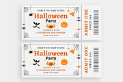 Halloween Ticket, an Invitation Template by MNT-Creator (Thumbnail 4 of 6)