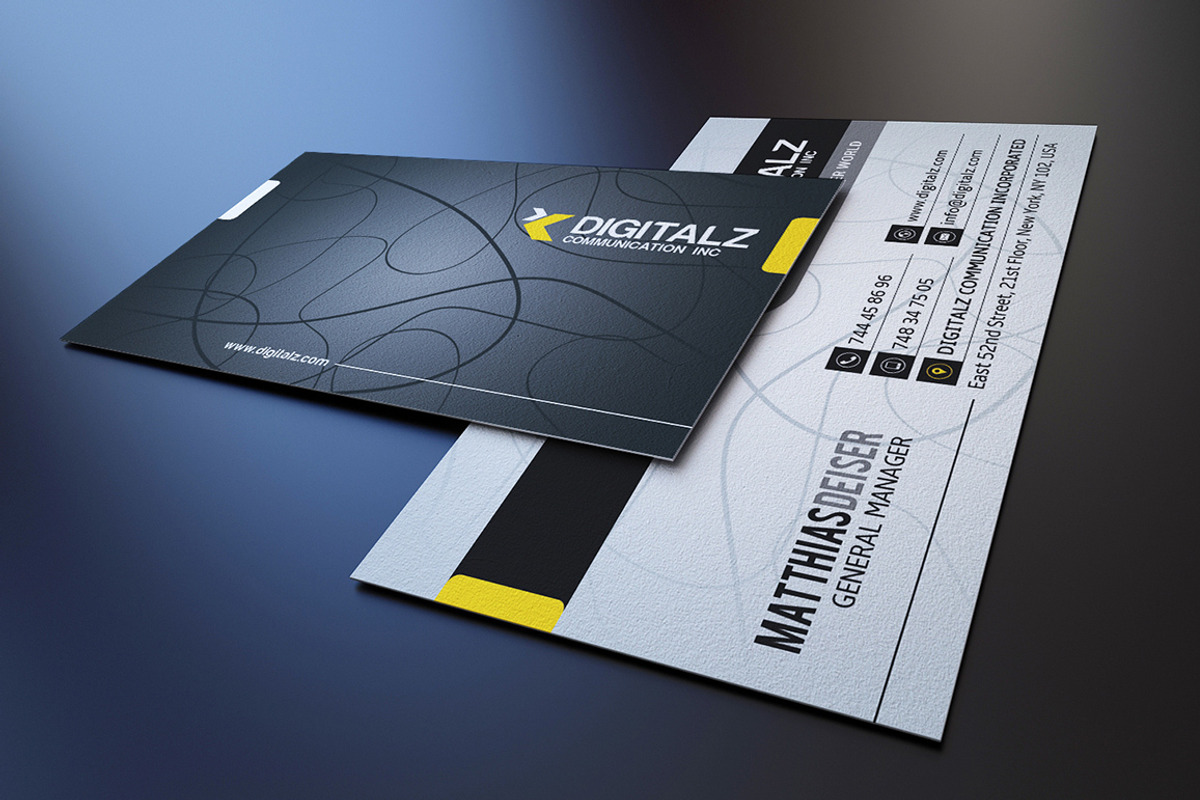 Unlimited Business Cards Bundle, a Business Card Template by Marvel (Photo 56 of 204)