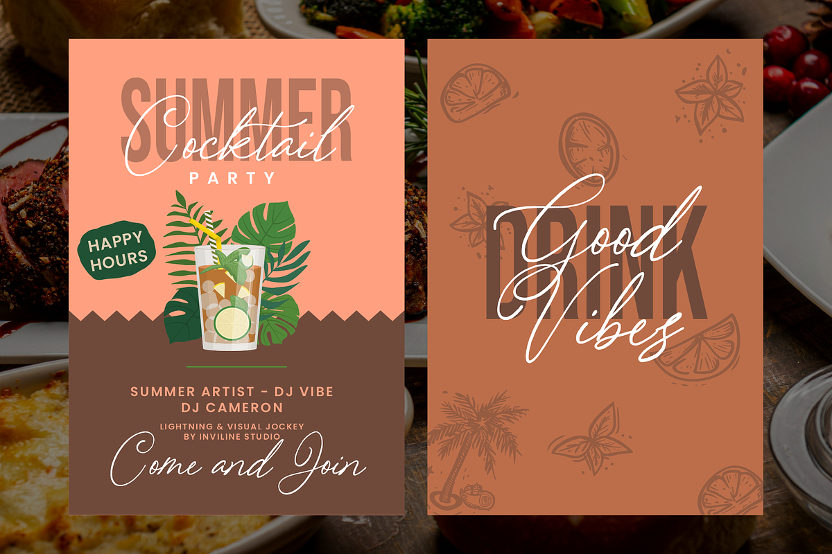 Paper Creme - Display Script Font, a Script Font by Inviline.co (Photo 7 of 12)
