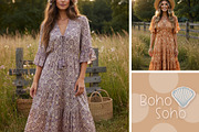 Vintage shell seamless boho pattern, a Pattern Graphic by Sir13 (Thumbnail 6 of 9)