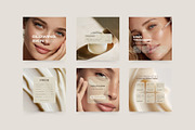 400 Skincare Instagram Templates, a Social Media Template by Instprofi | Studio Estimo (Thumbnail 2 of 15)