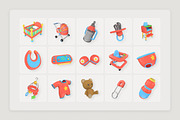 Nursery Essentials 3D Icons, a Work Illustration by twinstd (Thumbnail 6 of 6)