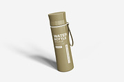 Water Bottle Mockup, a Cups & Container Mockup by Indah (Thumbnail 2 of 6)