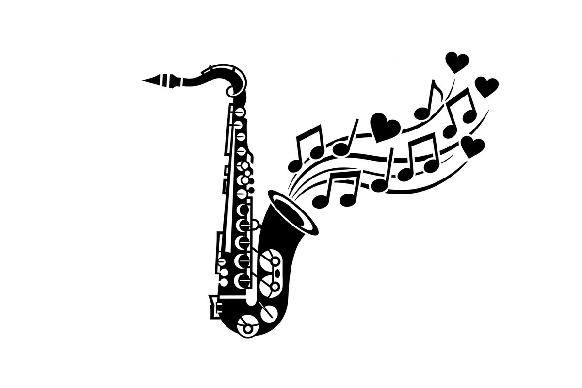 Saxophone Music Love Vector Bundle, an Illustration by Designs_River (Photo 11 of 51)