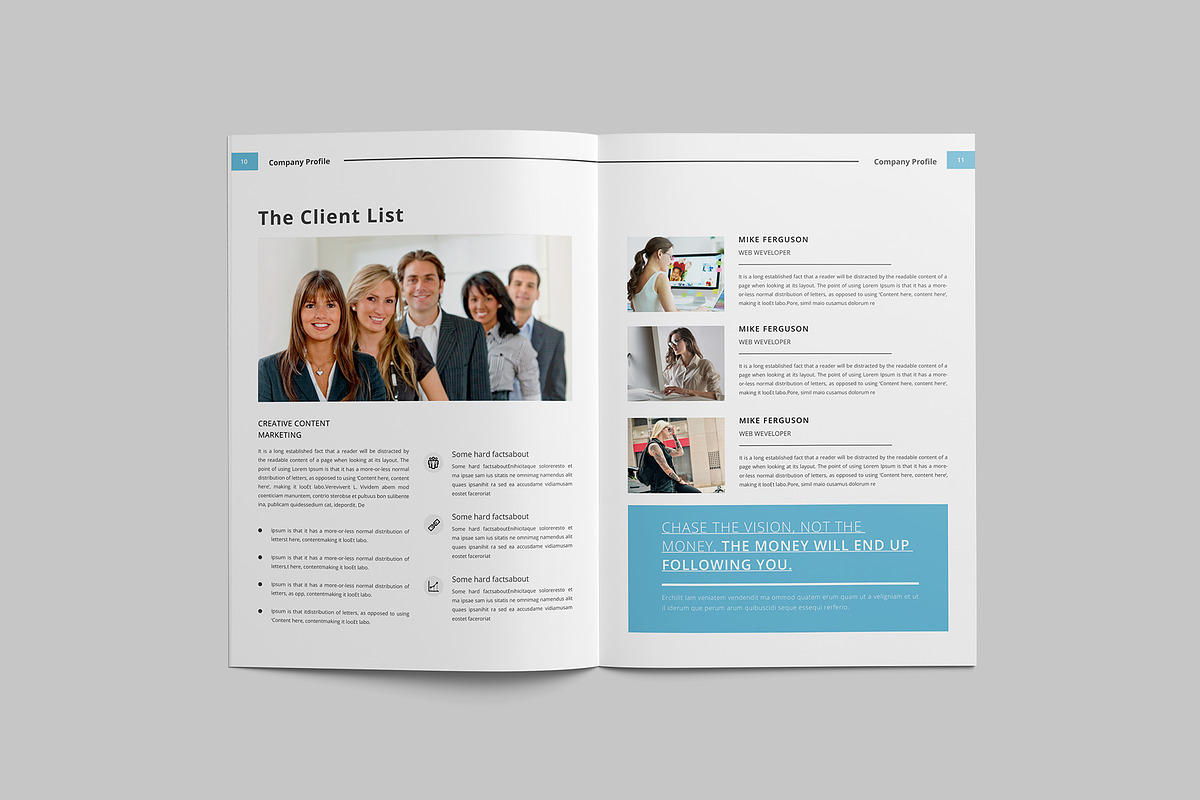 Corporate Brochure, a Brochure Template by Tanber Hossen (Photo 6 of 13)