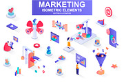Mega Bundle Isometric Elements, an Illustration by alexdndz (Thumbnail 18 of 27)