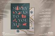 Christmas Card Templates & Extras, a Card Template by SilverStag Type Foundry (Thumbnail 8 of 20)