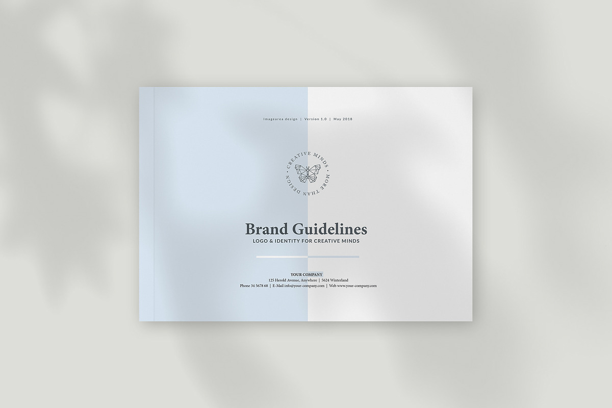 Brand Guidelines Bundle, a Brochure Template by Imagination Area (Photo 18 of 22)