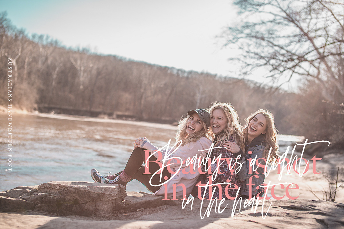 Australians - Handwritten Font preview 7