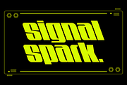 Signalspark., a Sans Serif Font by StudioBaini (Thumbnail 1 of 12)