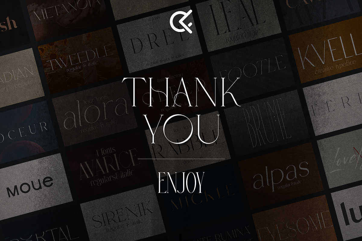 Font Bundle Phase 1 - 66 fonts, a Serif Font by Only Fonts (Photo 57 of 57)