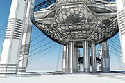 Futuristic Skyscraper HD 16, an Architecture 3D Model by Giimann (Thumbnail 7 of 16)