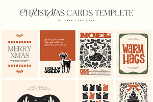 Linocut Christmas Posters And Card