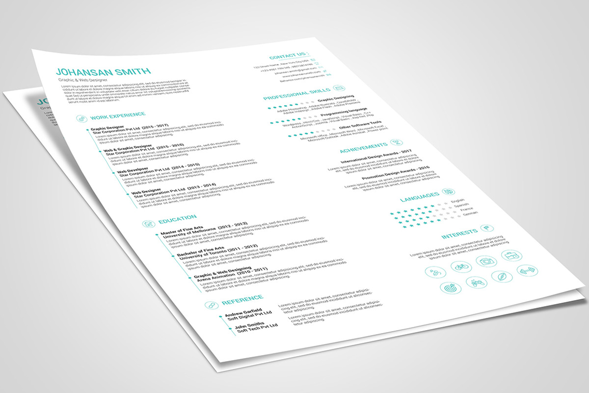 Resume, a Resume Template by Creative  designer (Photo 5 of 5)