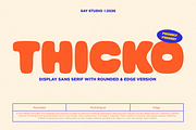 Duo Bold Chunky Font - Thicko, a Sans Serif Font by Say Studio (Thumbnail 1 of 10)