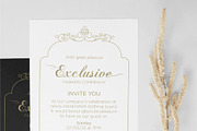 exclusive ornamental invitation, psd, a Templates & Theme by Bloom21Art (Thumbnail 3 of 3)