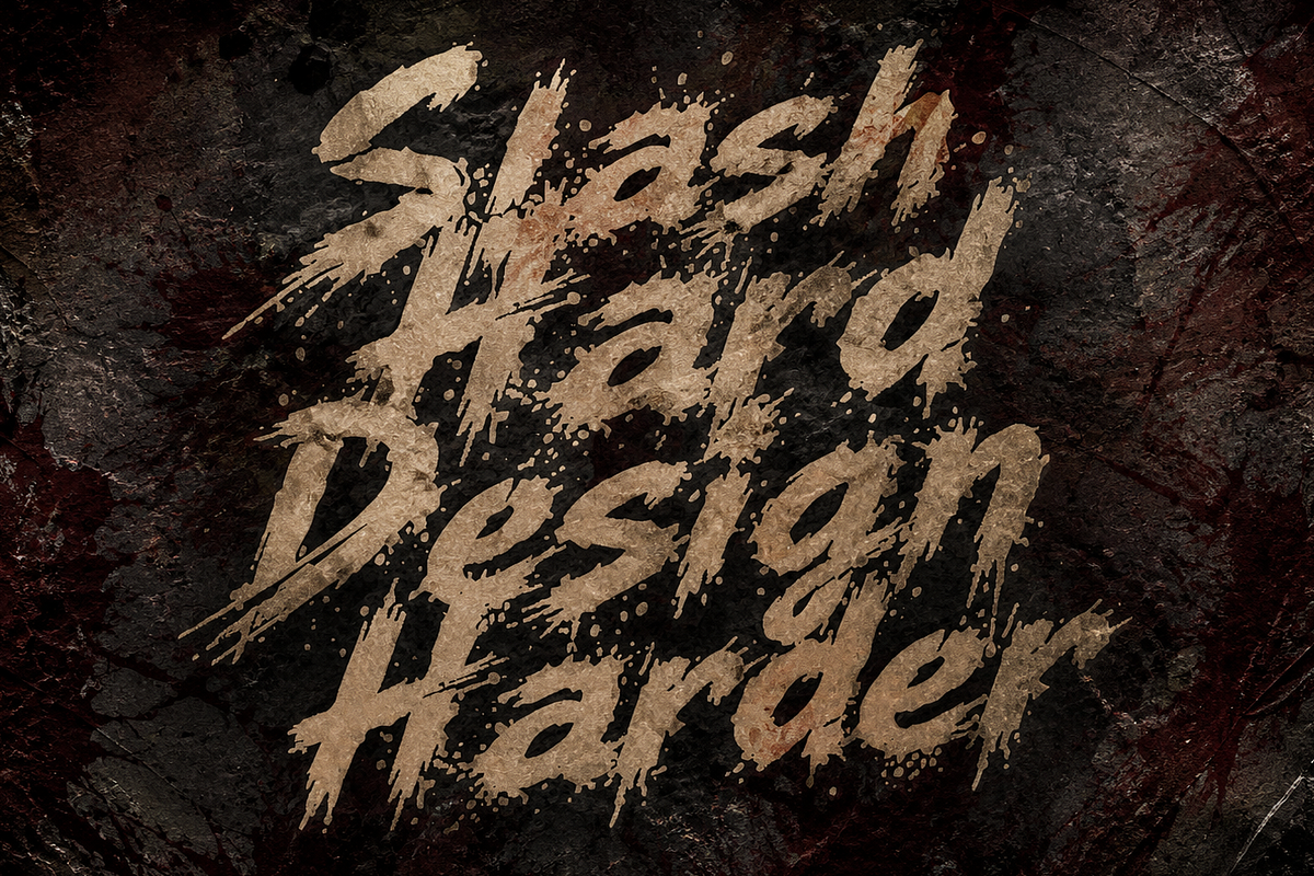 BladeOdessey - Chaos Dangerous Font, a Handwritten Font by HypeWorksCo (Photo 5 of 16)
