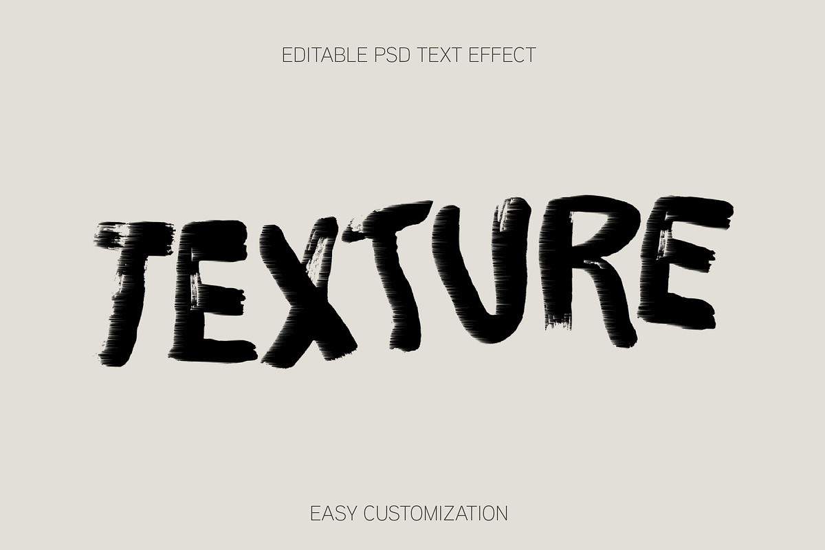 Dry Brush Paint Text Effect