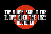 Gagak Hitam Display Font, a Blackletter Font by IHDSTD (Thumbnail 5 of 5)