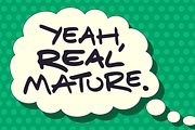 Craze Status: All Caps Comic Font, a Font by Wingsart Studio (Thumbnail 5 of 13)