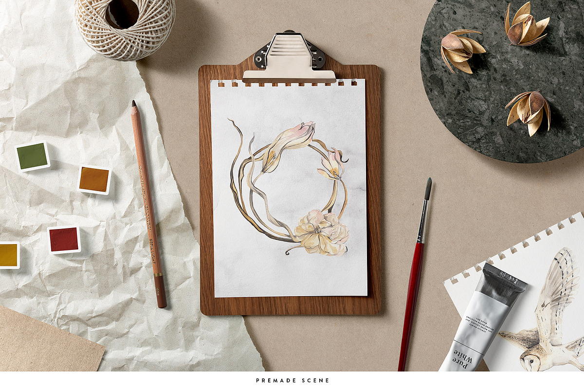 Material Moodboard Scene Creator, a Product Mockup by Ruby&Heart Collective (Photo 20 of 20)