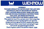 Galaxy Theater font, a Sans Serif Font by weknow (Thumbnail 6 of 8)