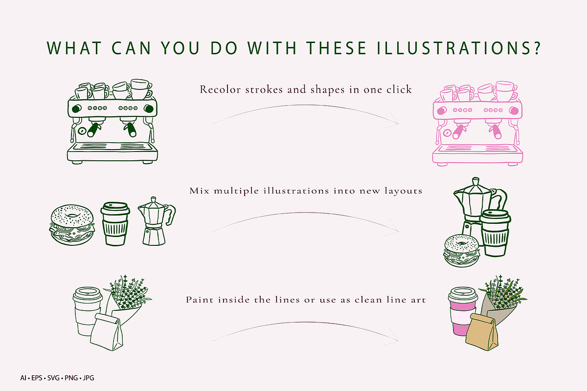 Specialty Coffee Vector Bundle, an Object Graphic by SunnJaneArt (Photo 17 of 18)