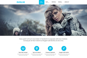 EVOLVE - Responsive HTML Template, a HTML Template by alphawd
