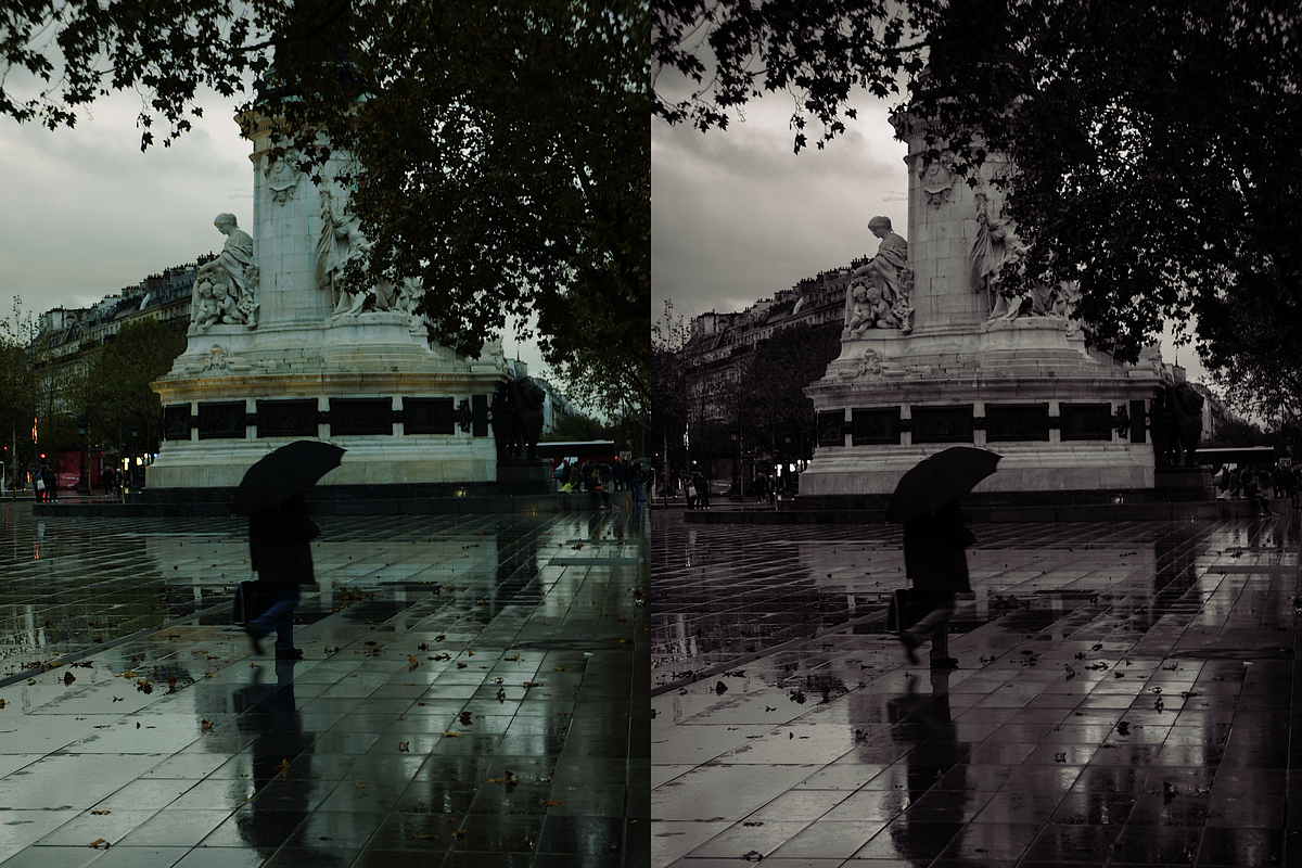 14 Black and White Lightroom Presets, a Preset Add-On by RamsaGraphi (Photo 9 of 9)
