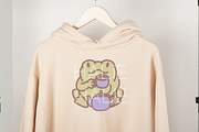 Cute Frogs & Toads Procreate Stamps, a Brush Add-On by HalieKStudio (Thumbnail 4 of 8)