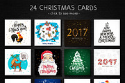 Christmas Pack 2017, an Animal Illustration by chekart (Thumbnail 2 of 4)