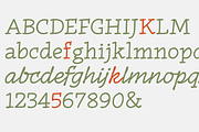 Radcliffe Hand - 7 fonts, a Serif Font by Zetafonts (Thumbnail 6 of 14)