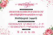 Merrytone | Modern Stylish Font, a Script Font by WDfont (Thumbnail 5 of 7)