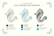 Aesthetics Ocean | Illustration Kit, an Object Illustration by KetteCreate (Thumbnail 15 of 17)