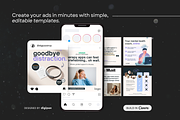 30 Mental Health Static Ad Templates, a Social Media Template by DigiPax (Thumbnail 4 of 10)