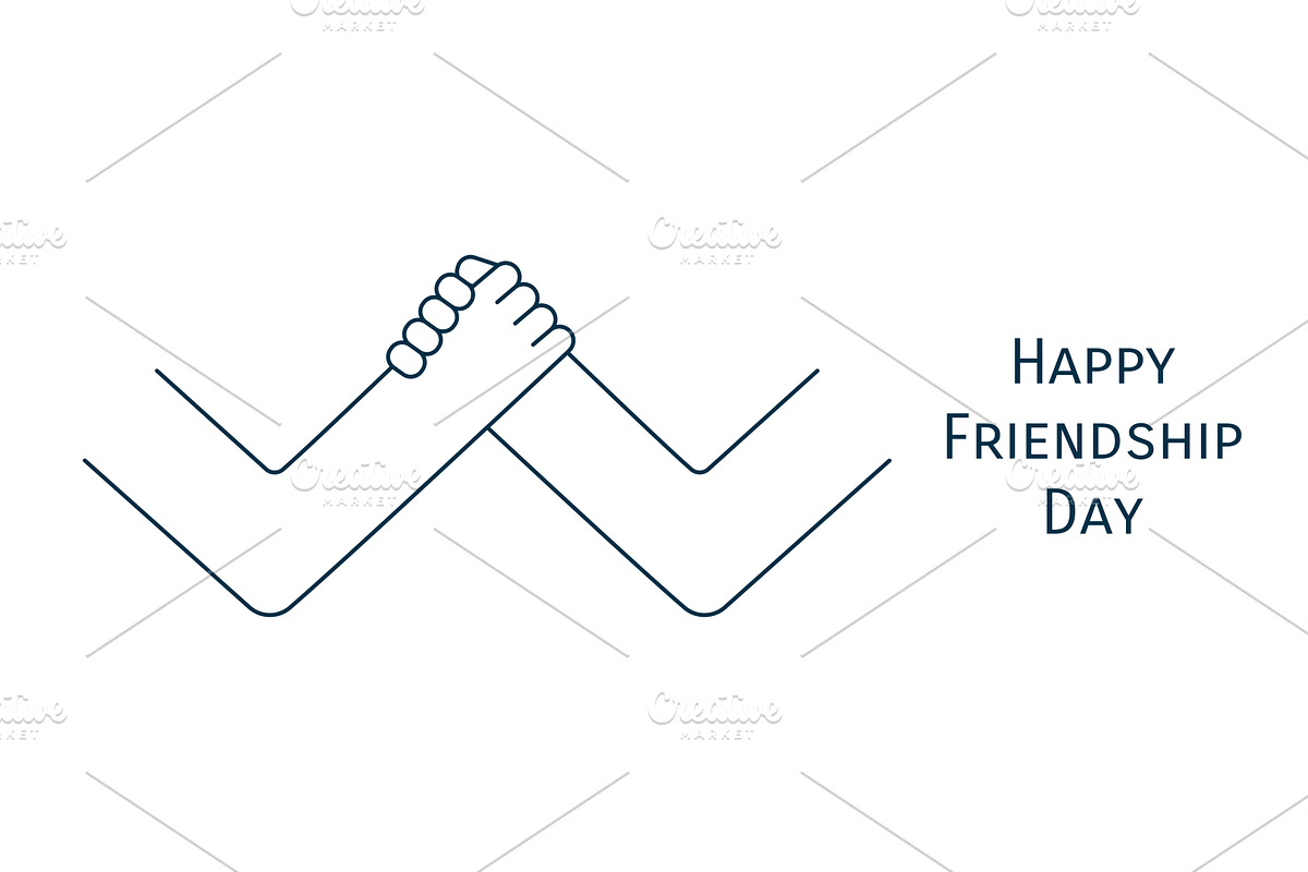 Two hands clasped in homie handshake, a Person Illustration by sceptical cactus