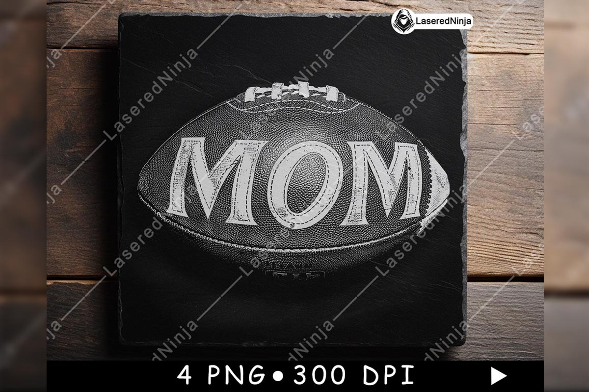 American Football Mom Text Game Day, a Background Graphic by LaseredNinja (Photo 2 of 7)