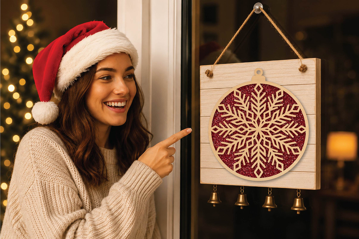 Intricate Snowflake Christmas SVG, an Object Graphic by DreamPrint404 (Photo 4 of 4)
