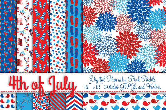 Fourth Of July Papers Or Backgrounds