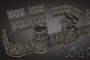 Fantasy Stone Castle