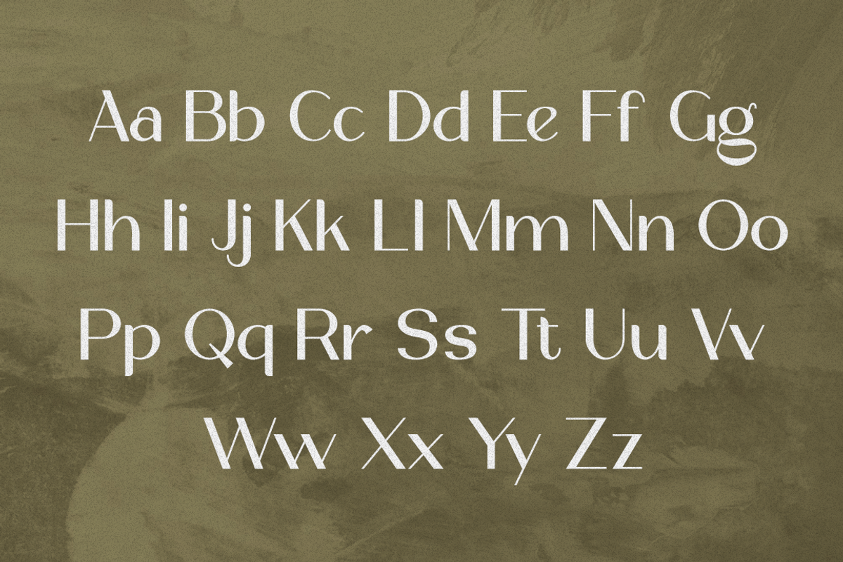 Olynthon - Modern Stylish, a Sans Serif Font by RockboyStd (Photo 9 of 12)