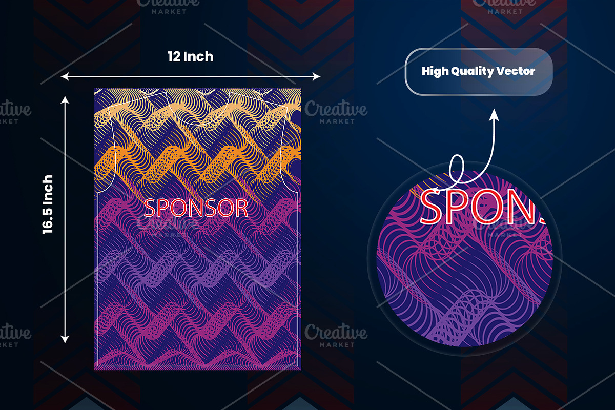 Modern Athletic Football Jersey, a Sport Illustration by samsulpassive (Photo 3 of 3)