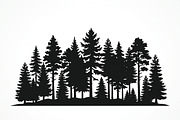 Majestic Pine Trees SVG, a Finance Illustration by Amazin_art (Thumbnail 15 of 34)
