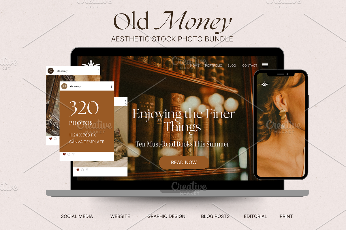 Old Money Stock Photo Bundle, a Beauty & Fashion Photo by The Flossy Finch (Photo 9 of 11)