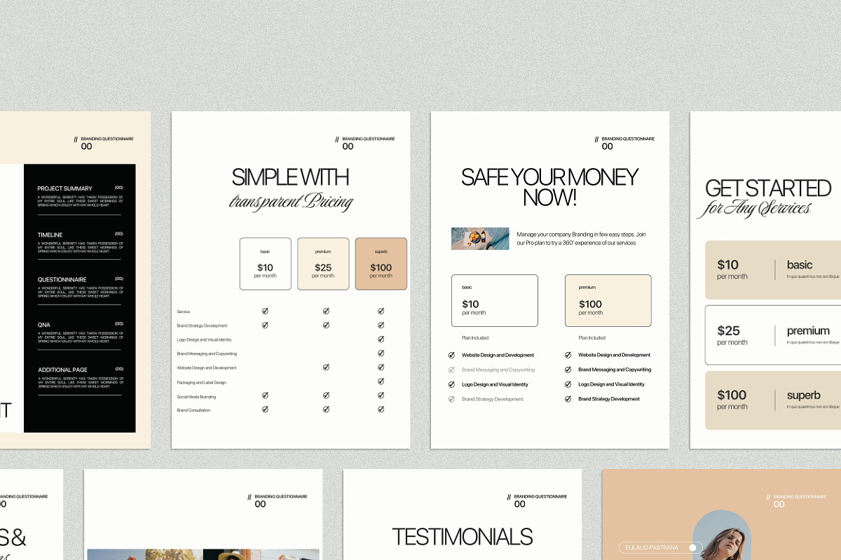 Asyana - Proposal & Questionnaire, a Templates & Theme by Creavora (Photo 8 of 12)