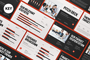 Orange Investor Pitch Deck Keynote, a Presentation Template by graphicook (Thumbnail 1 of 8)